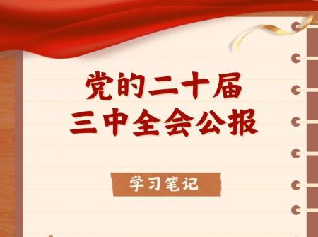 收藏！二十屆三中全會(huì)公報(bào)學(xué)習(xí)筆記